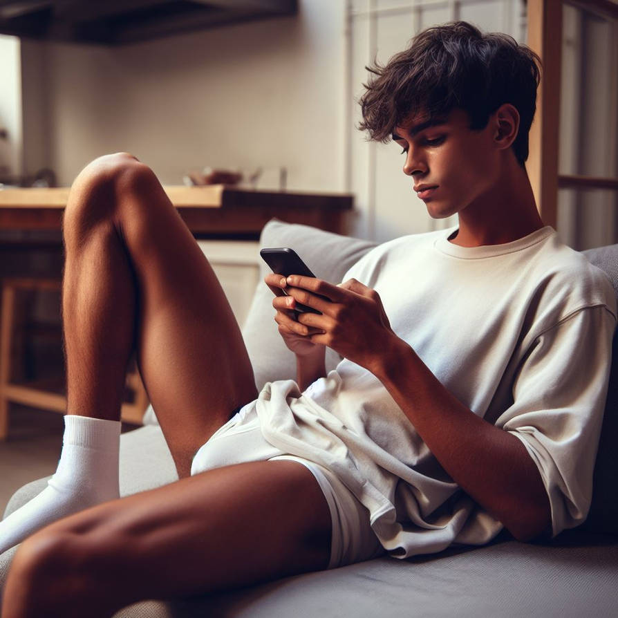 Withe Socks Teen Boy Feet in White Socks #2 by AIBoysGallery on DeviantArt