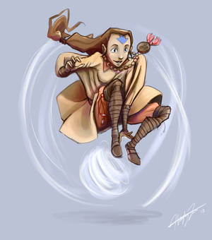 Airbender Lady