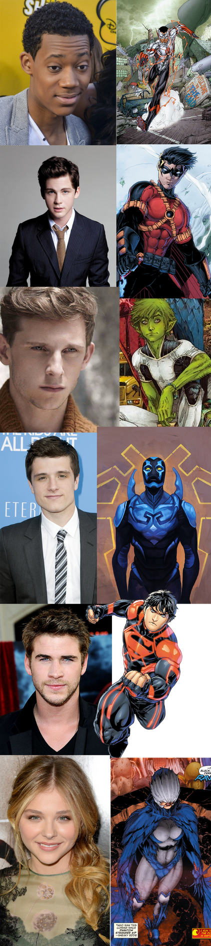 My Teen Titans Fan Cast By Askingundead On Deviantart My Teen Titans Fan Cast By Askingundead On Deviantart