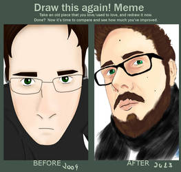 Draw Again This Meme -- Photo!