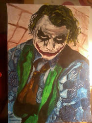 Joker acrylic