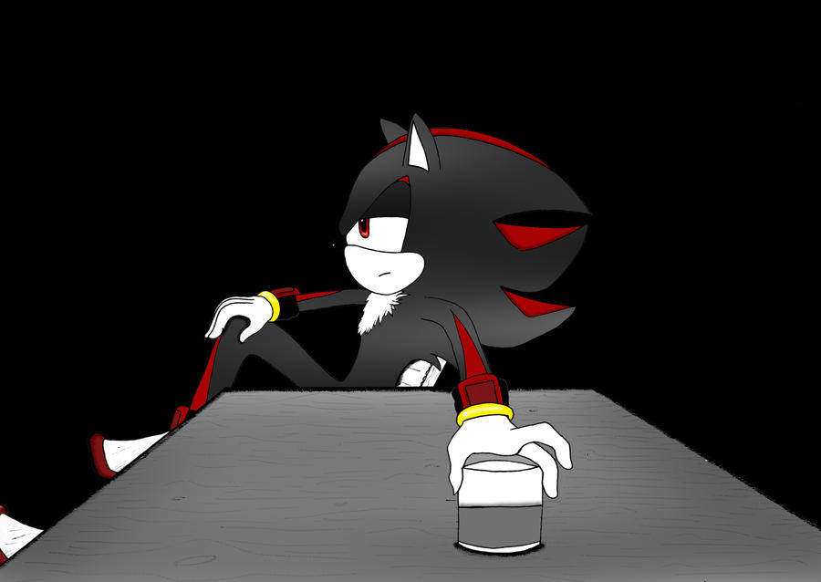 Shadow relaxing by whitewolfV10 on DeviantArt