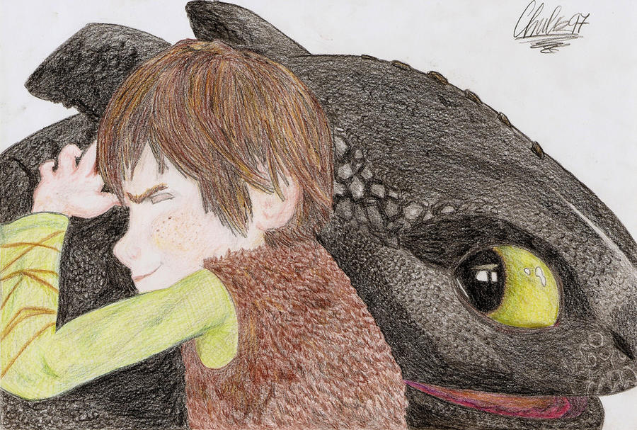 Hiccup and Toothless