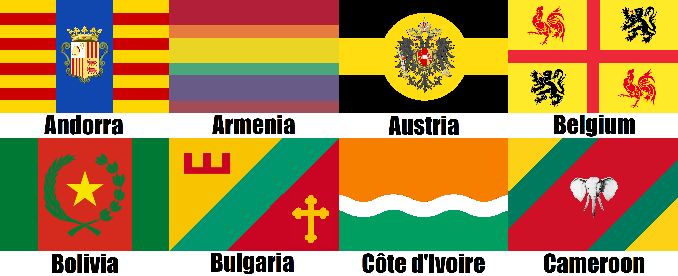 Redesigns of some tricolor flags(Part 1) by MountainDewMauiBlast on ...
