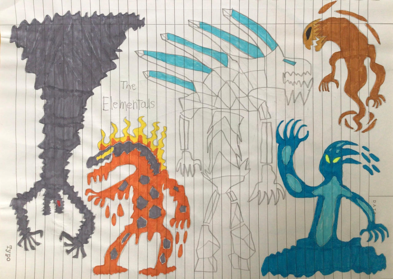 The Elementals by TheSourceOfFear on DeviantArt