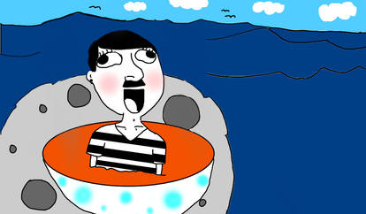 Hipster Hitler in Tomato Soup On The Moon In the..