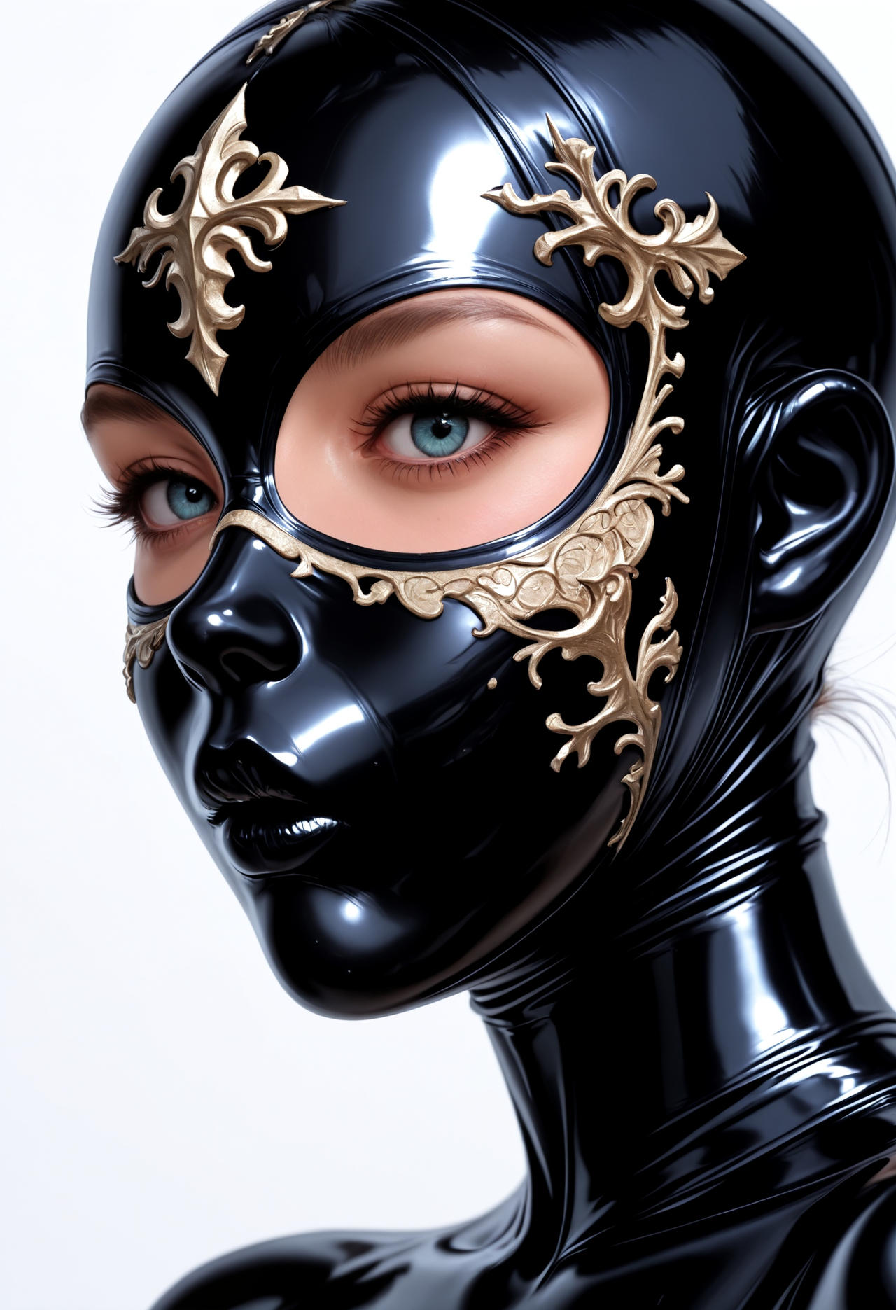 Living Mask Deviantart Embellished Latex Masks by DryNDeviant on DeviantArt