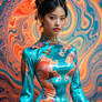 Psychedelic Cheongsam