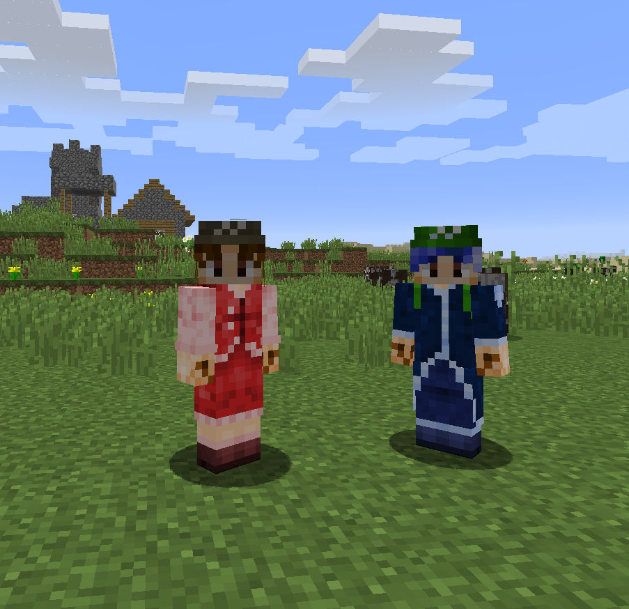 Minecraft Skin Request: HTF and RedWhite by FullHitPoints on DeviantArt