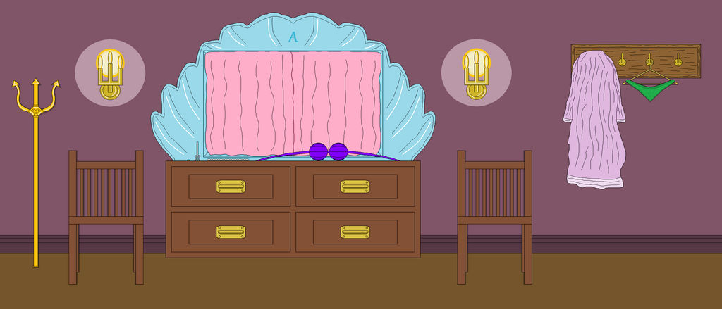 The Little Mermaid Ariel S Dresser By Sunfireranger On Deviantart