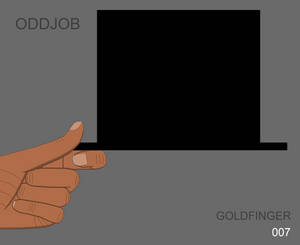 Hand-Studies (Oddjob - Goldfinger)