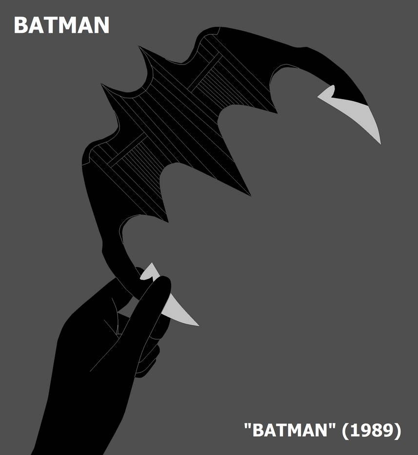Hand-Studies (Batman with Batarang - Batman '89) by SunfireRanger on ...