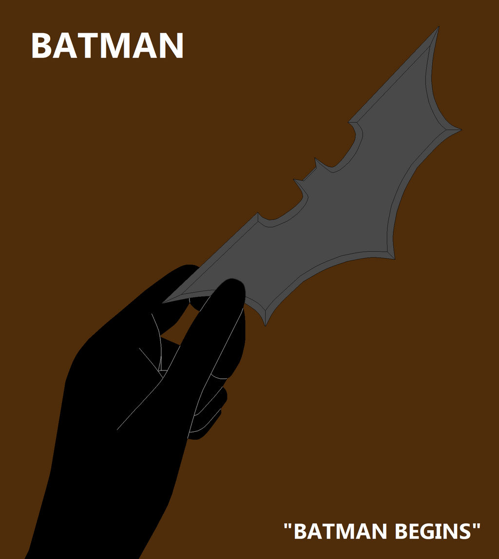 Hand-Studies (Batman's Batarang - Batman Begins) by SunfireRanger on ...