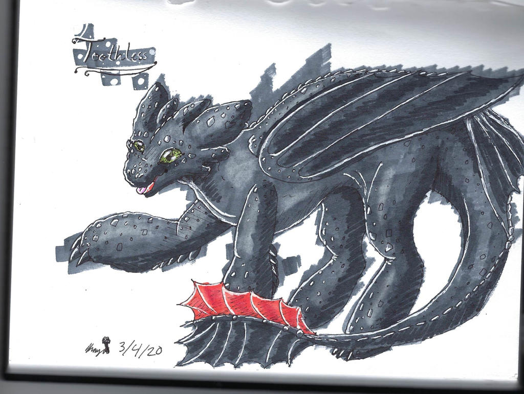 Toothless Vagrant Toothless by RiverpaintTheArtist on DeviantArt