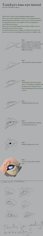 T0xic's lamo canine eye tutorial