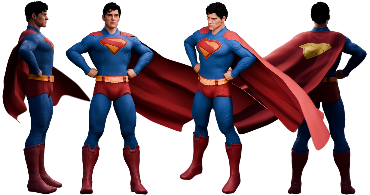 Superman Rear View Superman views by AnthonyGB on DeviantArt