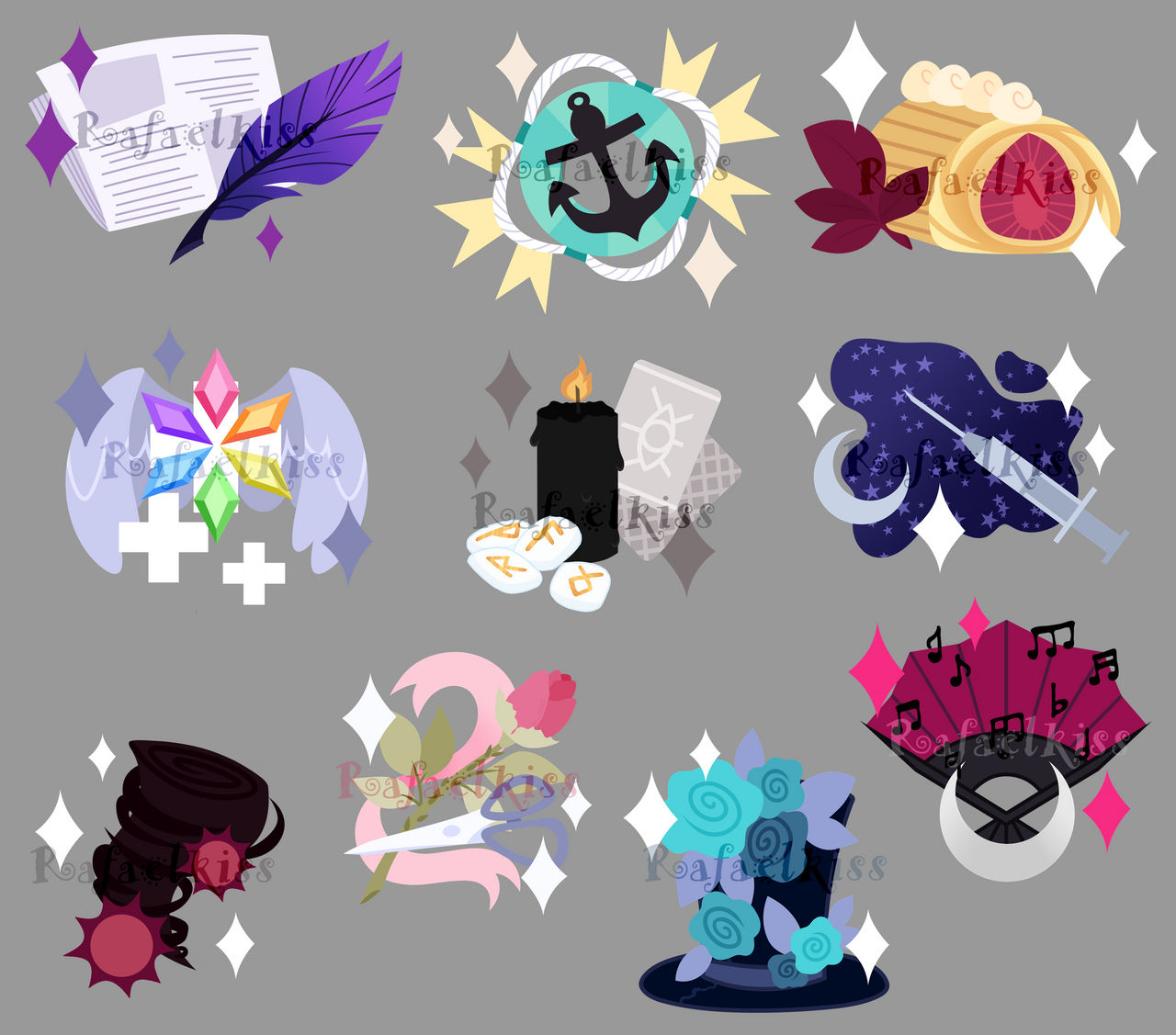 Shell Cutie Mark Cutie marks~ by Rafaelkiss on DeviantArt