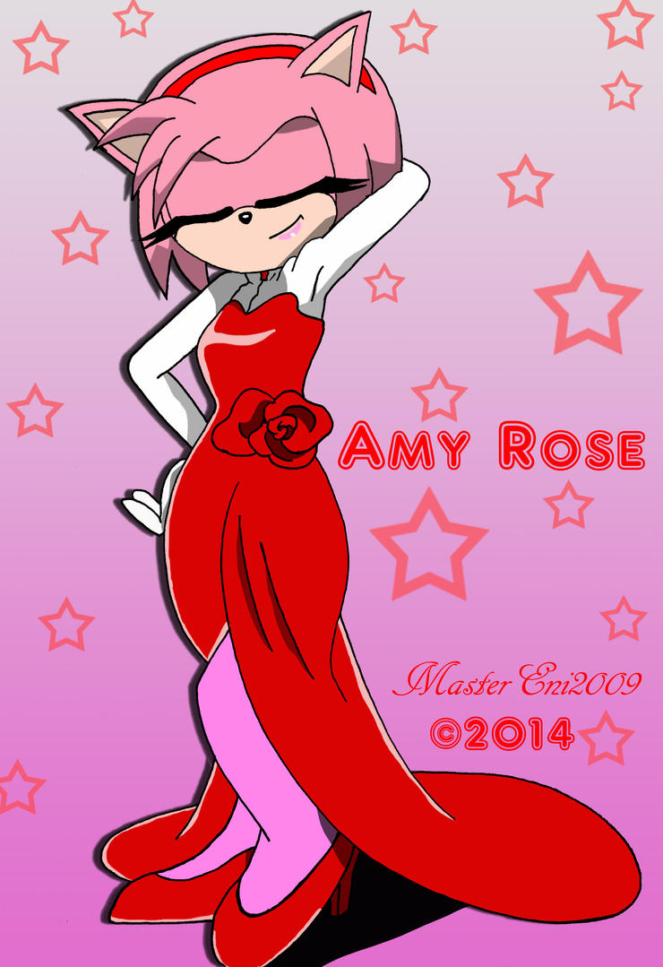Amy Roses Party Dress By MasterEni2009 On DeviantArt.