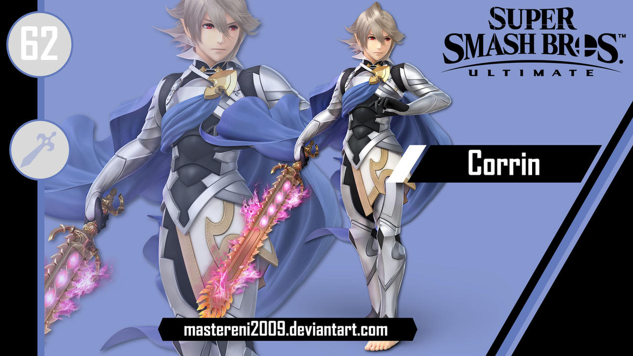 62 Corrin SSBU Custom Wallpaper #62 - Corrin by MasterEni2009 on DeviantArt
