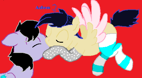 Aden Kisses Ponies MEME