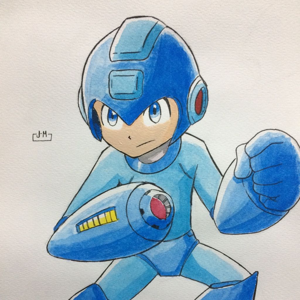 Mega Man by BoredJohnny on DeviantArt