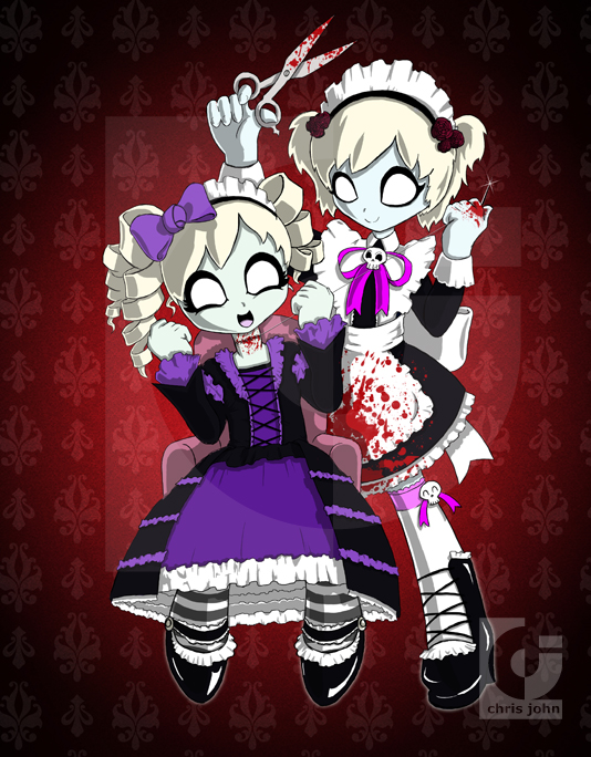 Zombie Makeover :Gothic Lolita