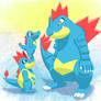 Totodile Line