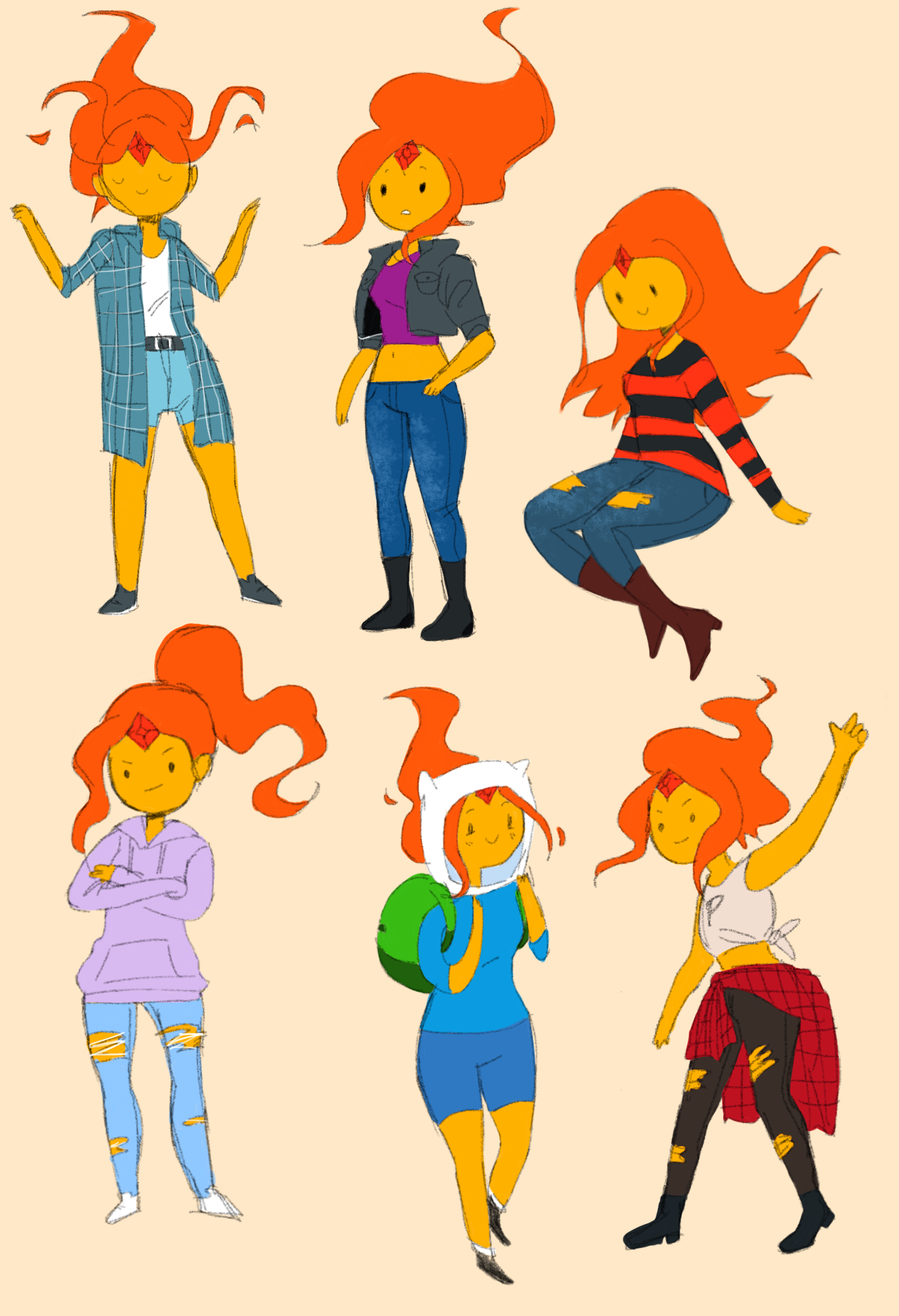 adventure time flame princess dress Adventure Time's Flame Princess Costume for Halloween