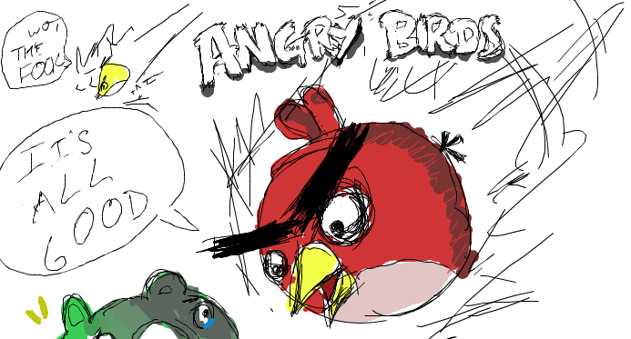 Angry Birds Sketch