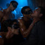 group of masked vampires