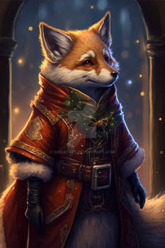 Somat Fox Santaclaus