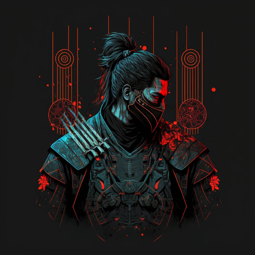 Neon-Ninja by SomatArt on DeviantArt