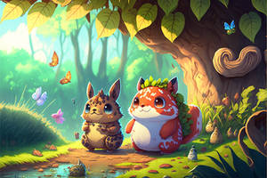 Somat totoro friends