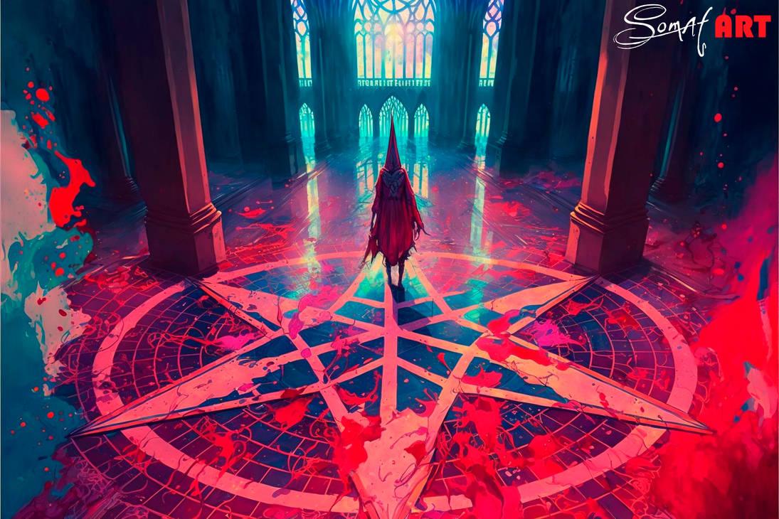 Somat bloody summoning ritual by SomatArt on DeviantArt