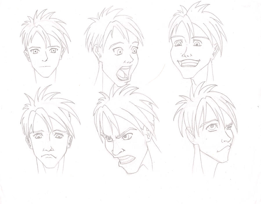 Character Expression Sheet by MetalFest on DeviantArt
