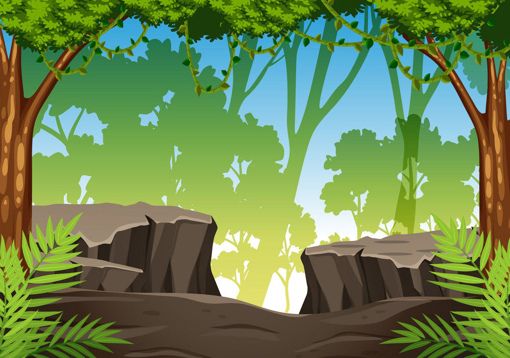 Cartoon Jungle Rocks Cartoon Jungle Background - 2 by AnimalToonStudios20 on DeviantArt