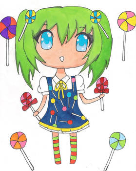 Chibi Lollipop Girl