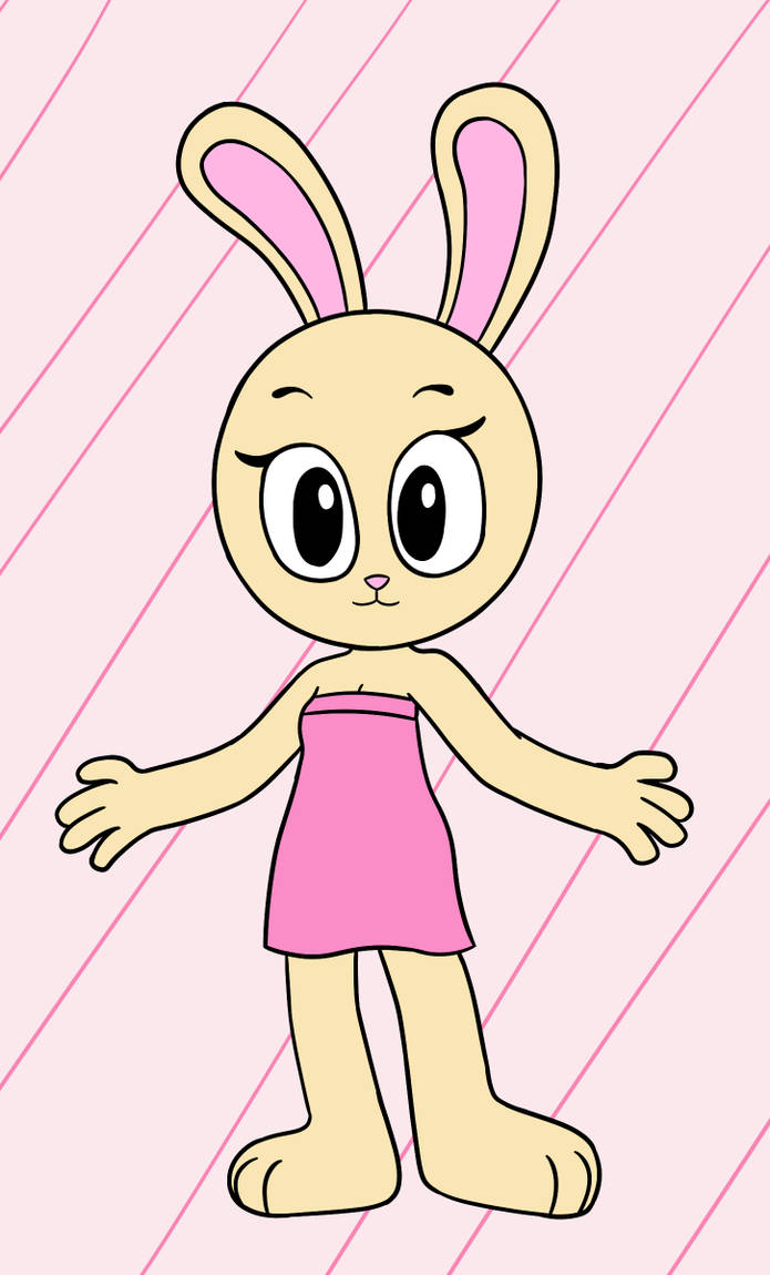 Cathy The Rabbit Rabbit in pink dress by pazymomo on DeviantArt