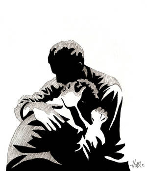 Mourning stencil