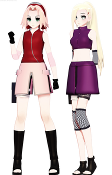 MMD|| TDA Sakura and Ino