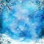 Winter Painted Background