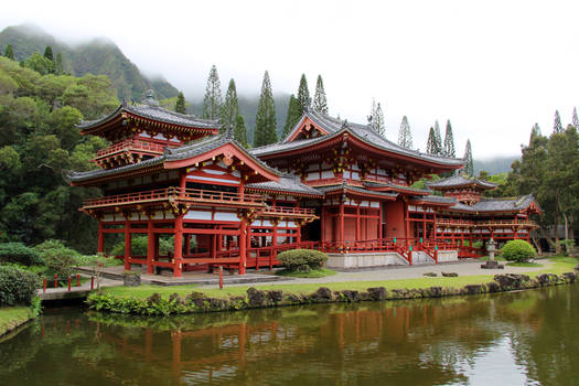 Byodo-In Temple in Oahu