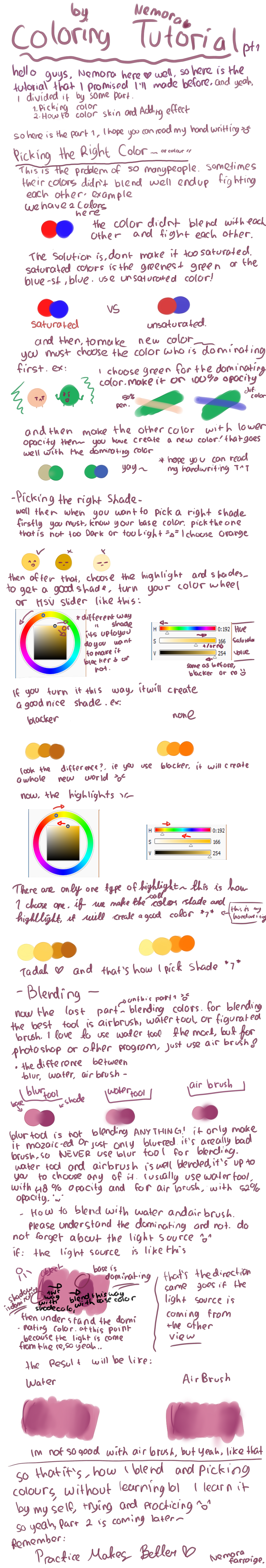 Coloring Tutorial part 1