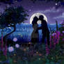 Night Garden Kiss