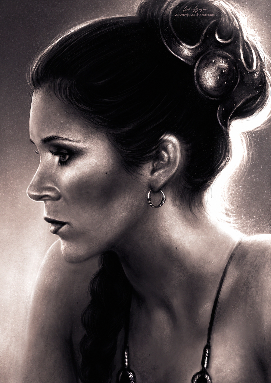 Portrait of Leia.