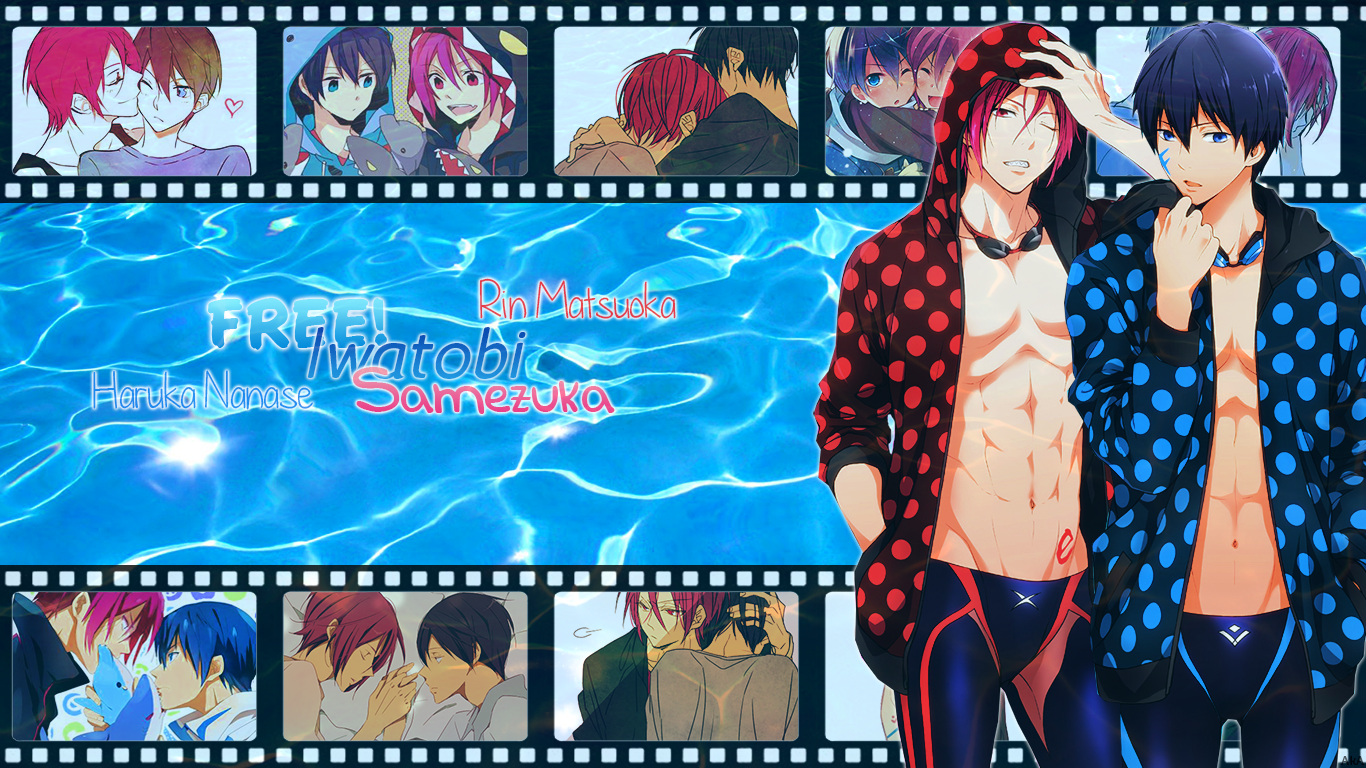 Free! Wallpaper - Rin x Haru by ChibiAkA96 on DeviantArt Free! Wallpaper - Rin x Haru by ChibiAkA96 on DeviantArt
