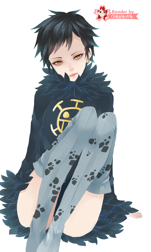 Trafalgar Law Female One Piece Render by ChibiAkA96 on DeviantArt