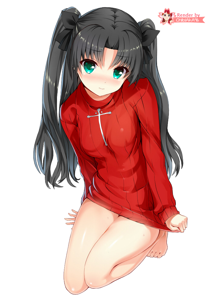 Rin Tohsaka Fate Stay Night Render By Chibiaka96 On Deviantart Rin Tohsaka Fate Stay Night Render By Chibiaka96 On Deviantart