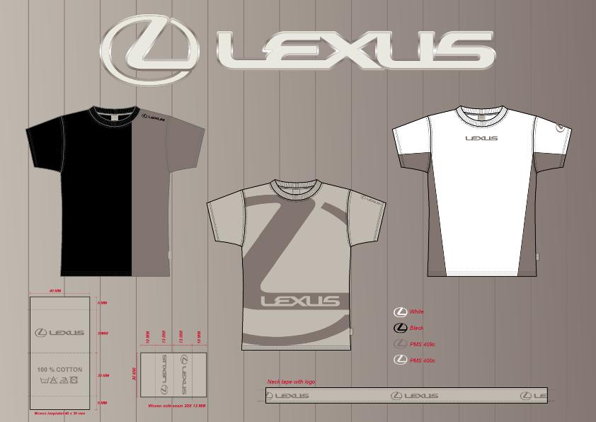 Lexus T-shirt Presentation