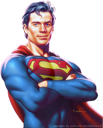 Superman by Carlos Valenzuela